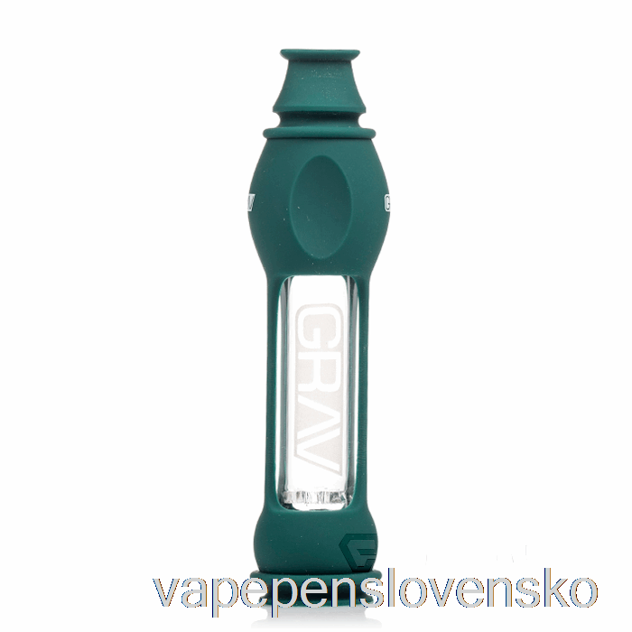 Grav Octo-degustátor So Silikónovou Kožou Dark Teal Vape Bez Nikotinu